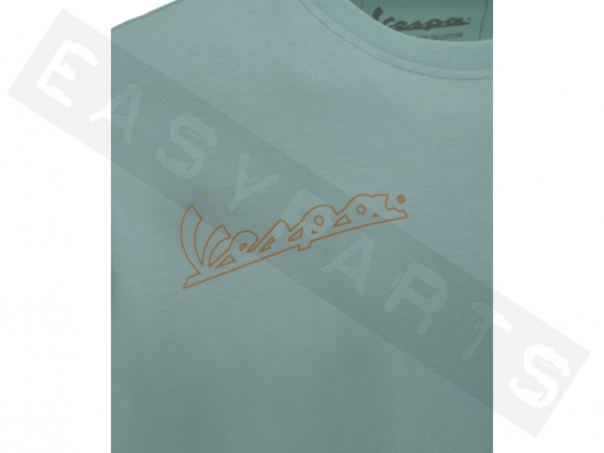 T-shirt VESPA DEC Origin vert Unisexe